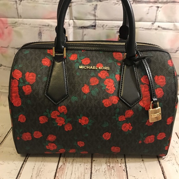 NWT Michael Kors Hayes LG duffle bag - Picture 2 of 8